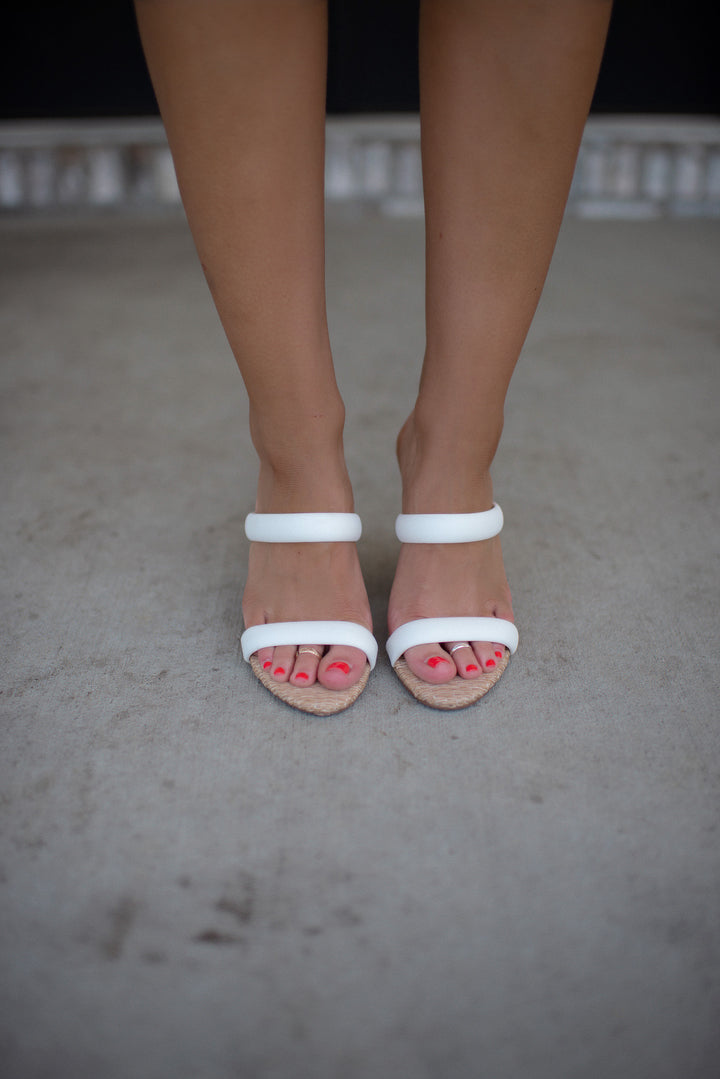 30A Gardenia Heels (White)