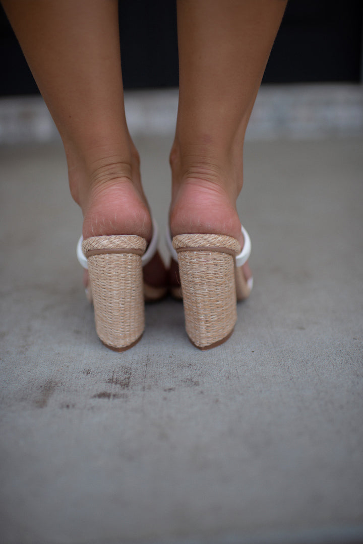 30A Gardenia Heels (White)