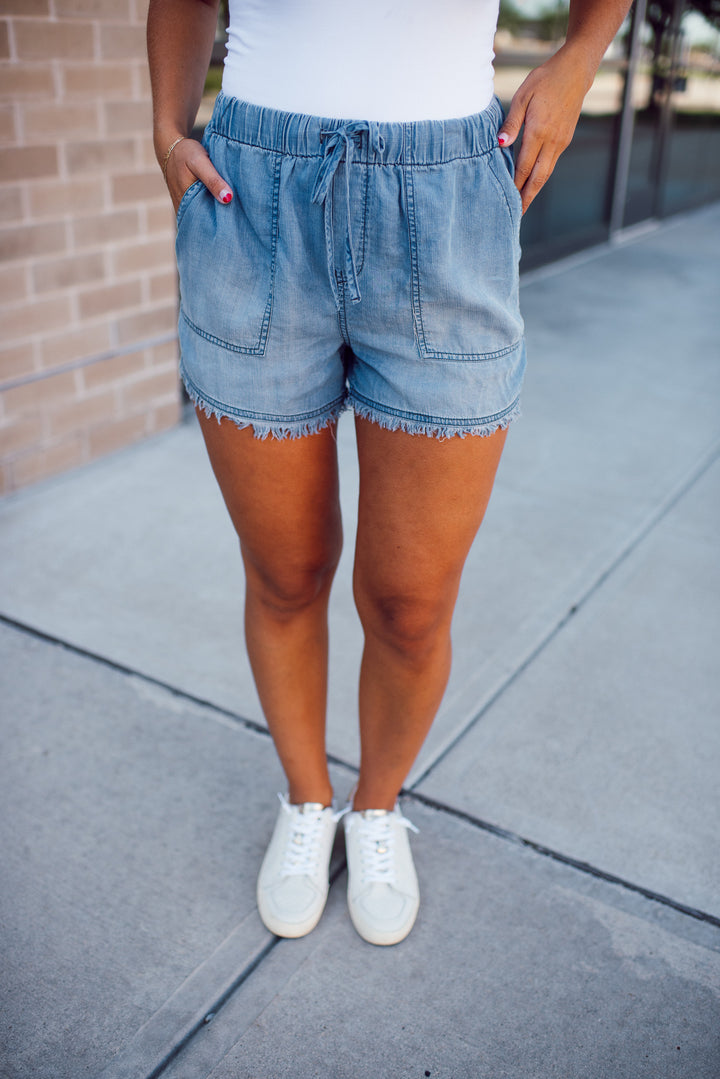 30A Palm Springs Woven Shorts (Denim)