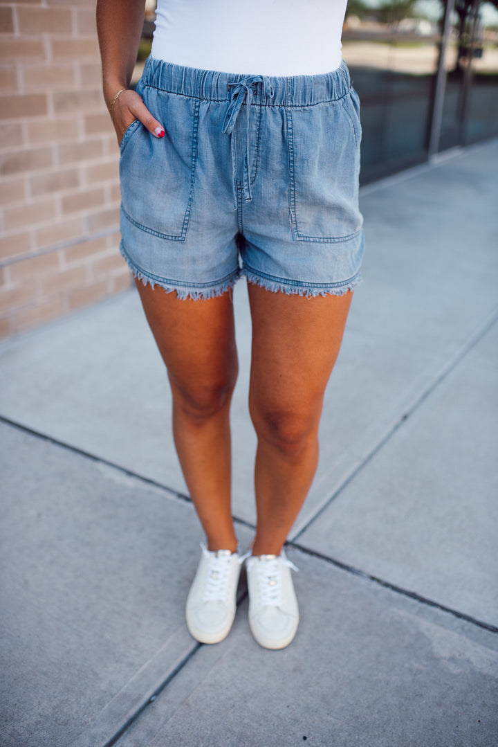 30A Palm Springs Woven Shorts (Denim)