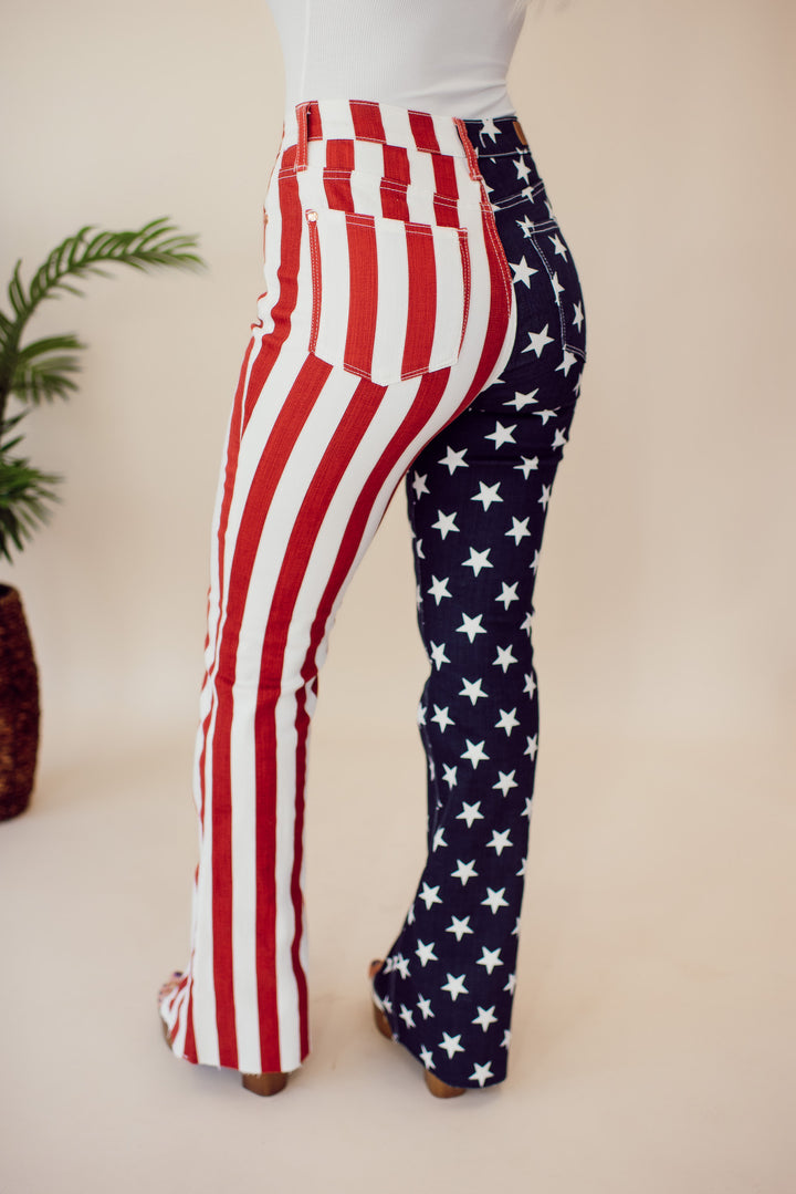 Judy Blue All American Girl Flares