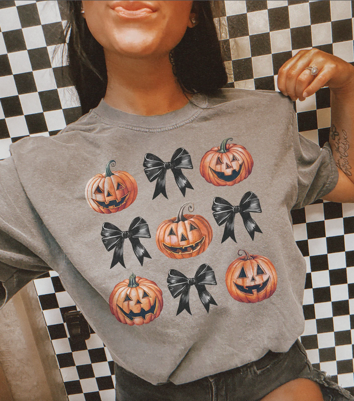 Coquette Pumpkin Tee (Espresso)