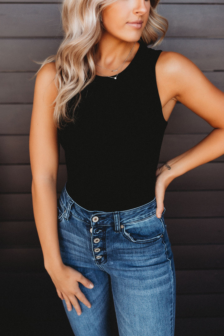 Not Over It Bodysuit (Black)