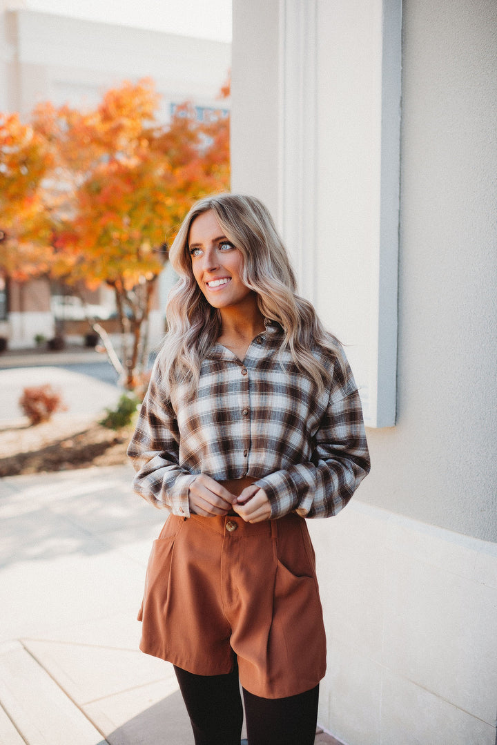 Picnic In The Park Shorts (Mocha)