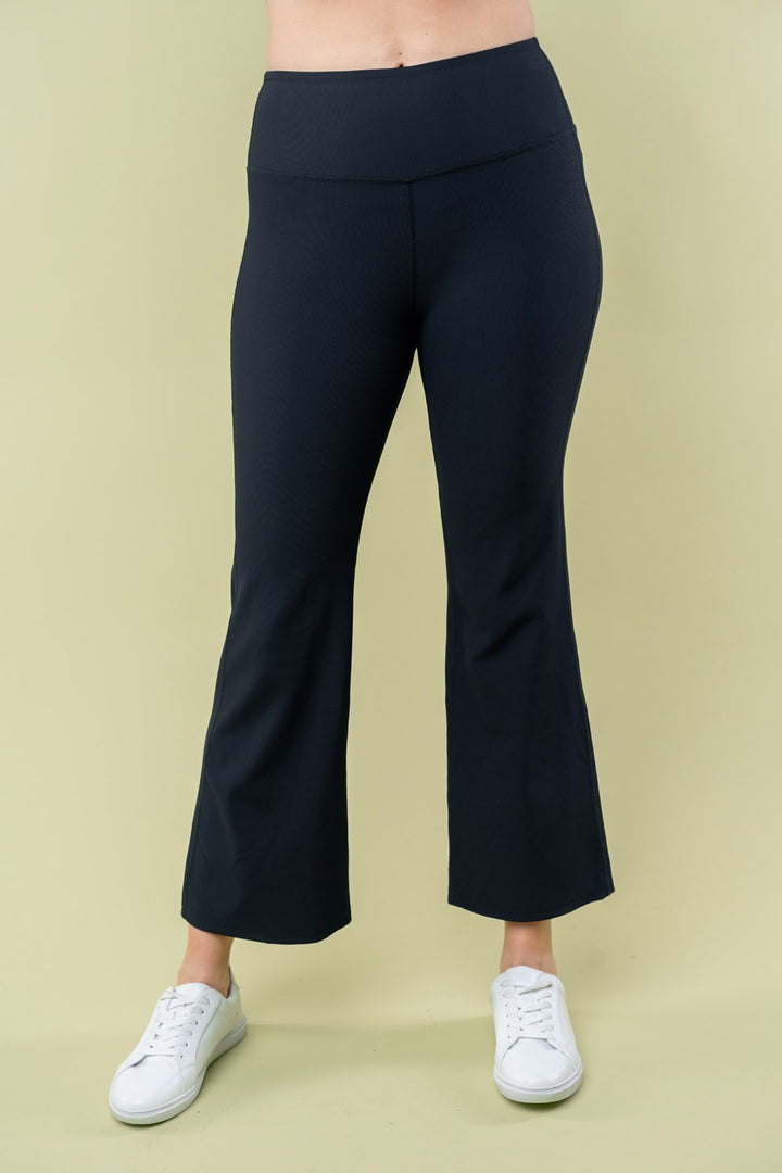 Vitality Ribbed Pants (Black)