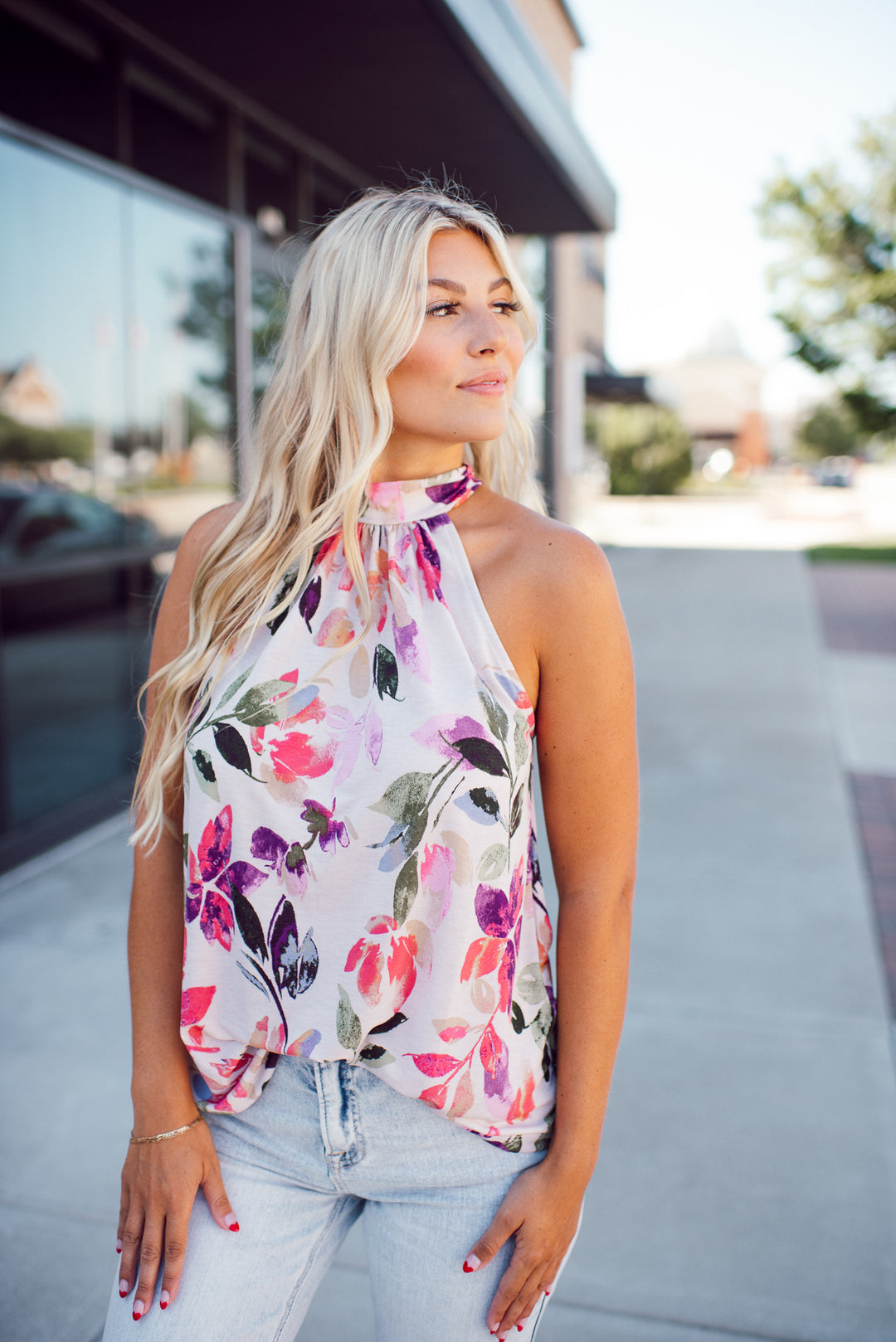 30A Floral Finesse Tank