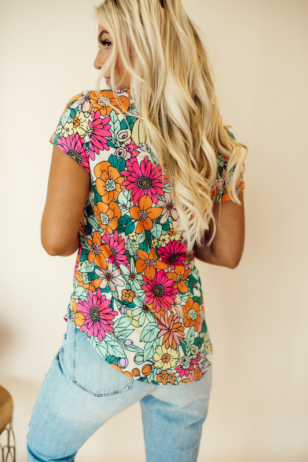 Bright Days Ahead Floral Top