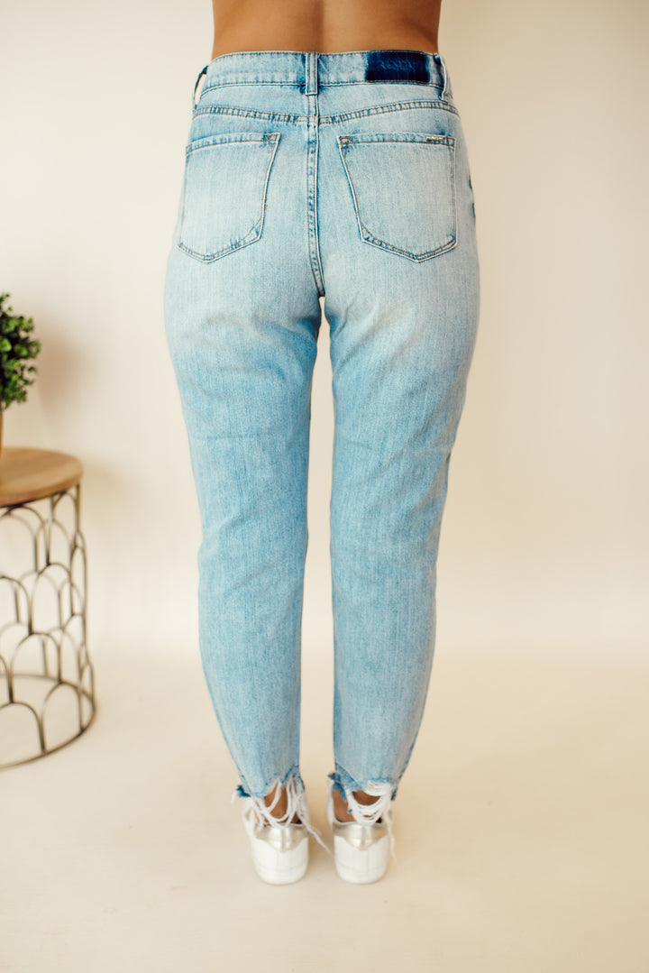 Sami Girlfriend Jeans (Medium Wash)