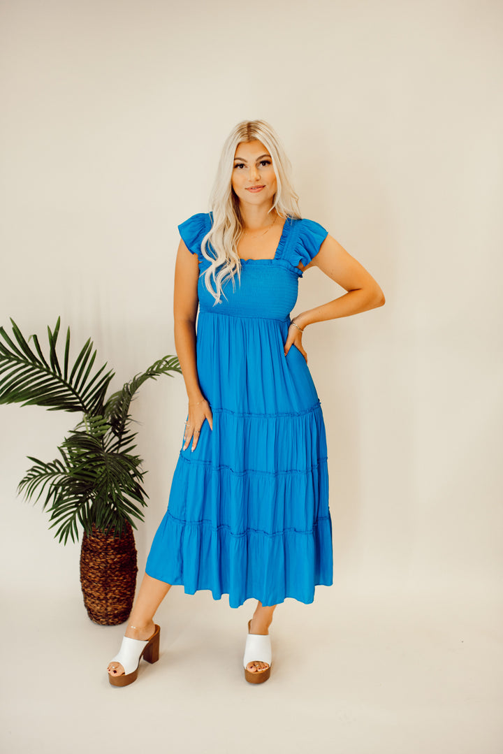 Azora Dress (Blue)