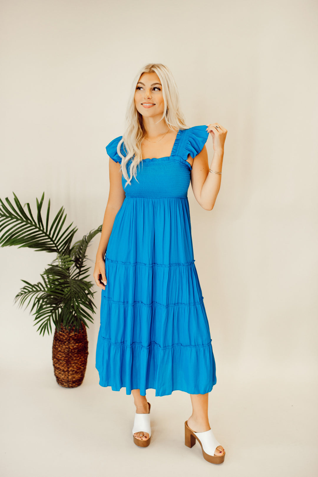 Azora Dress (Blue)