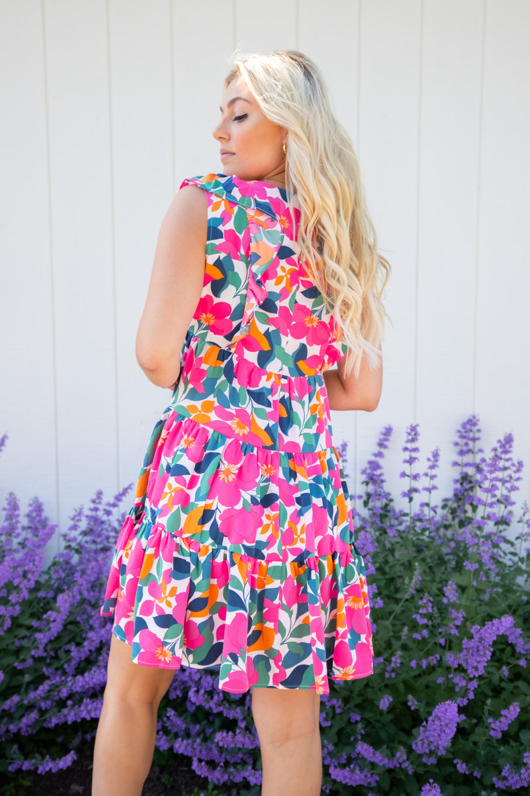 Gardens in Time Dress (Floral Multicolor)