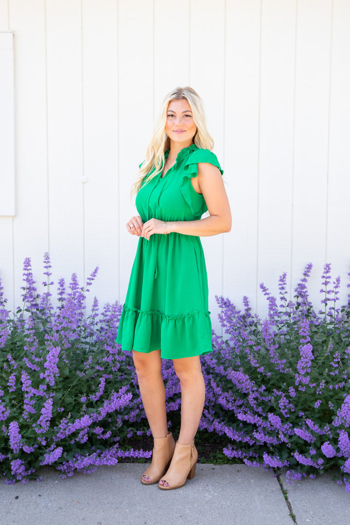 The Lynette Dress (Green)