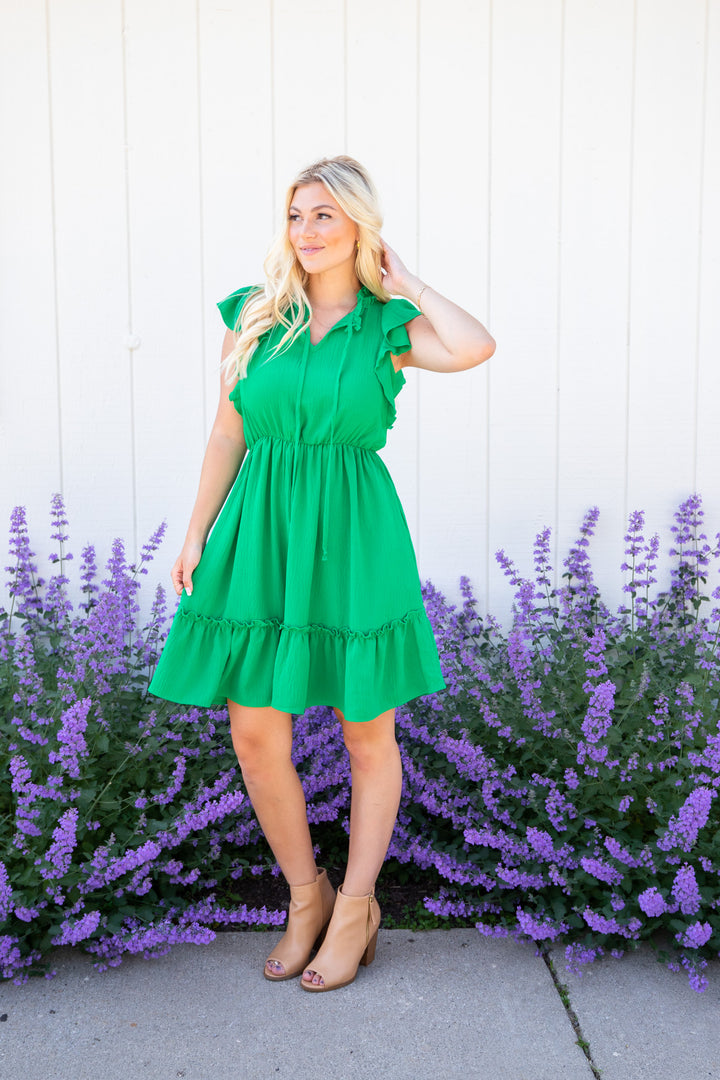 The Lynette Dress (Green)