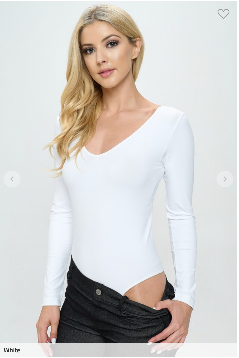 Body Contour Bodysuits (Multiple Colors)