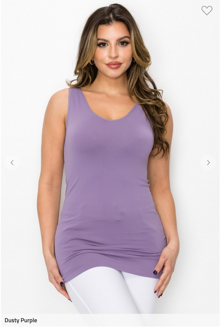 Reversible Seamless Tanks (Multiple Colors)